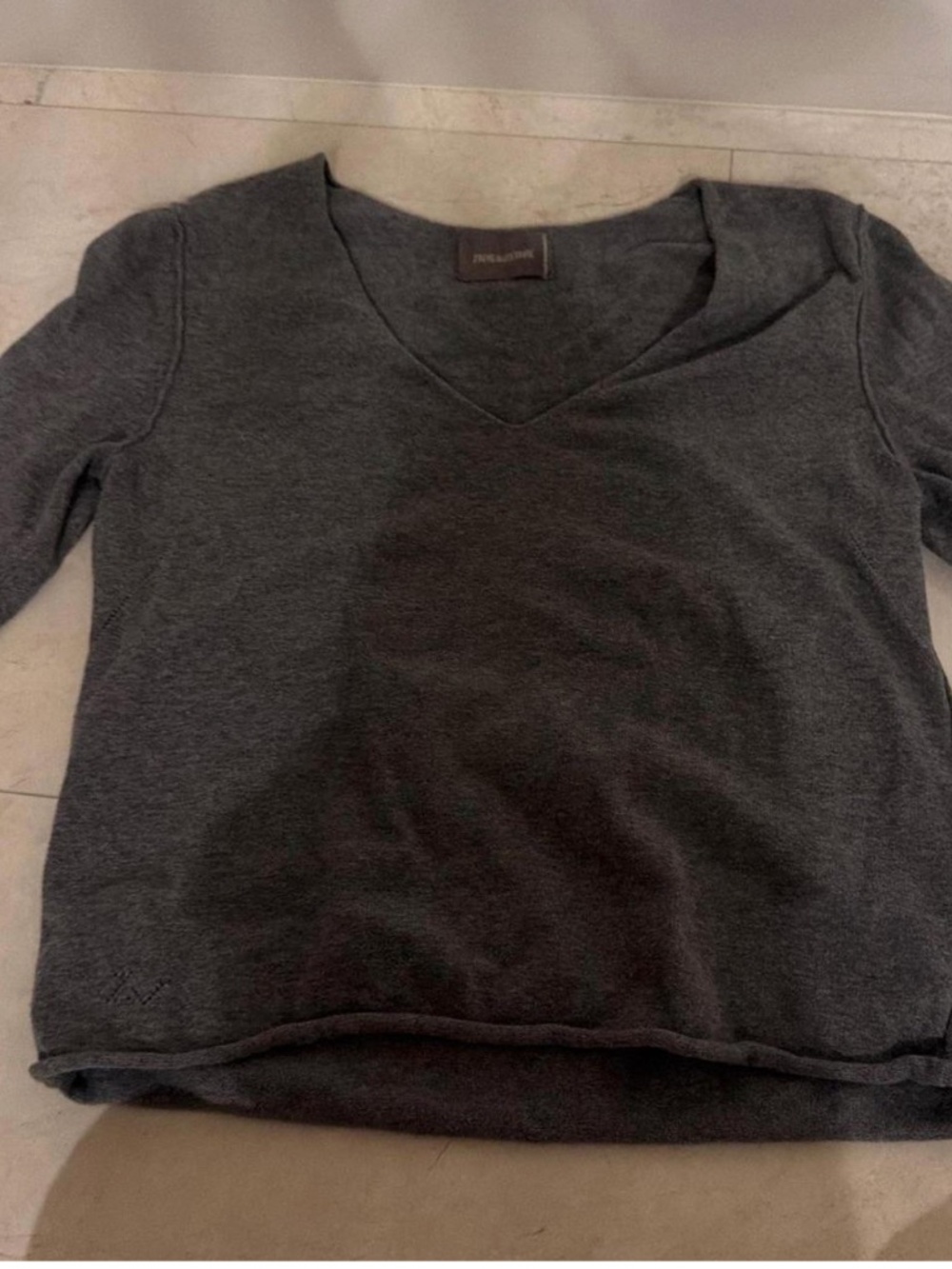 Zadig & Voltaire Women's Grey Shirt